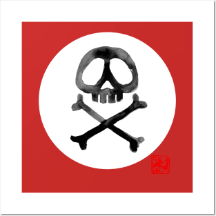 pirate flag Posters and Art